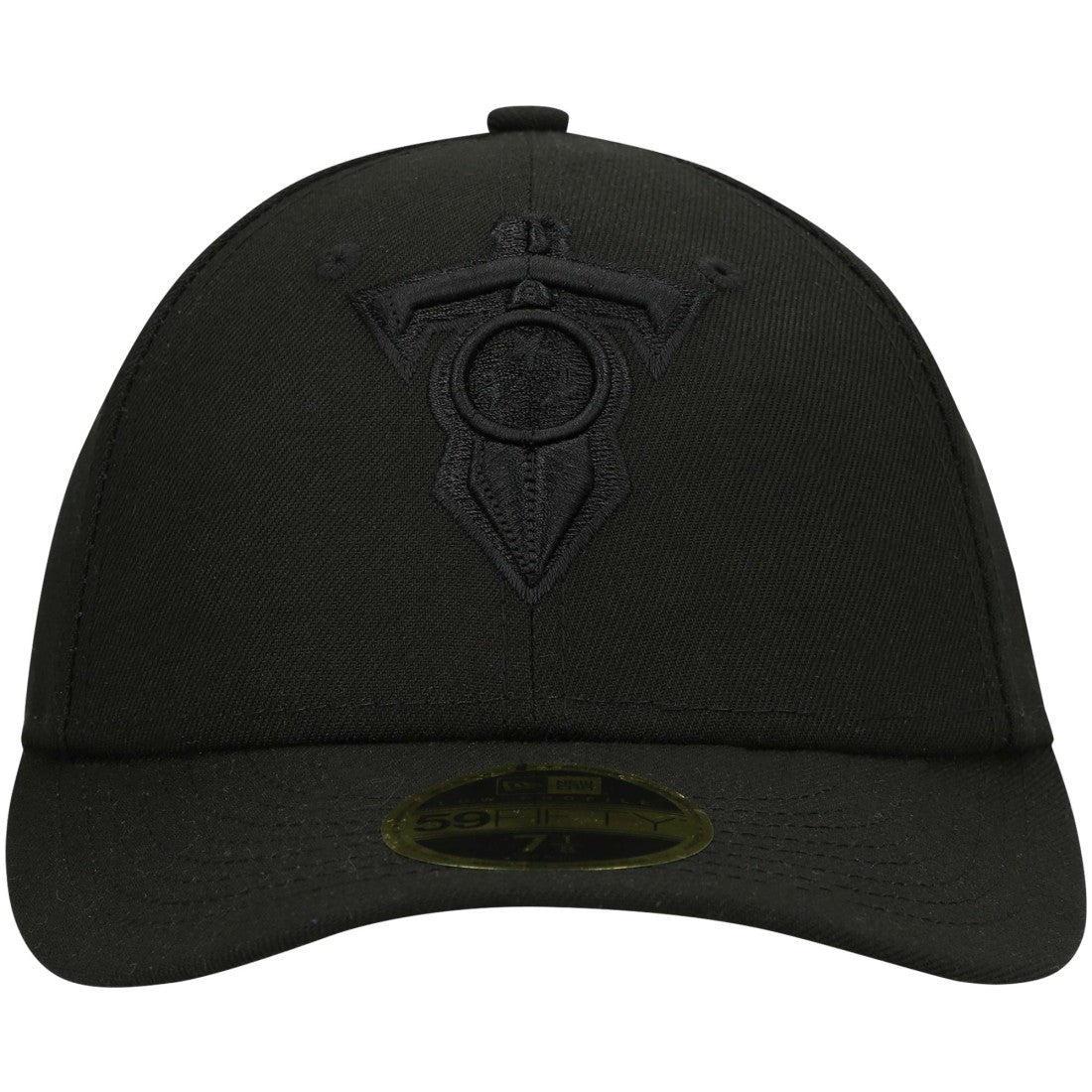 Tennessee Titans New Era Alternate Logo Black on Black Low Profile 59FIFTY II Fitted Hat - Black sale