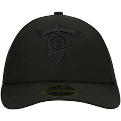 Tennessee Titans New Era Alternate Logo Black on Black Low Profile 59FIFTY II Fitted Hat - Black sale