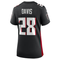 Mike Davis Atlanta Falcons Women's Game Player Jersey - Black online