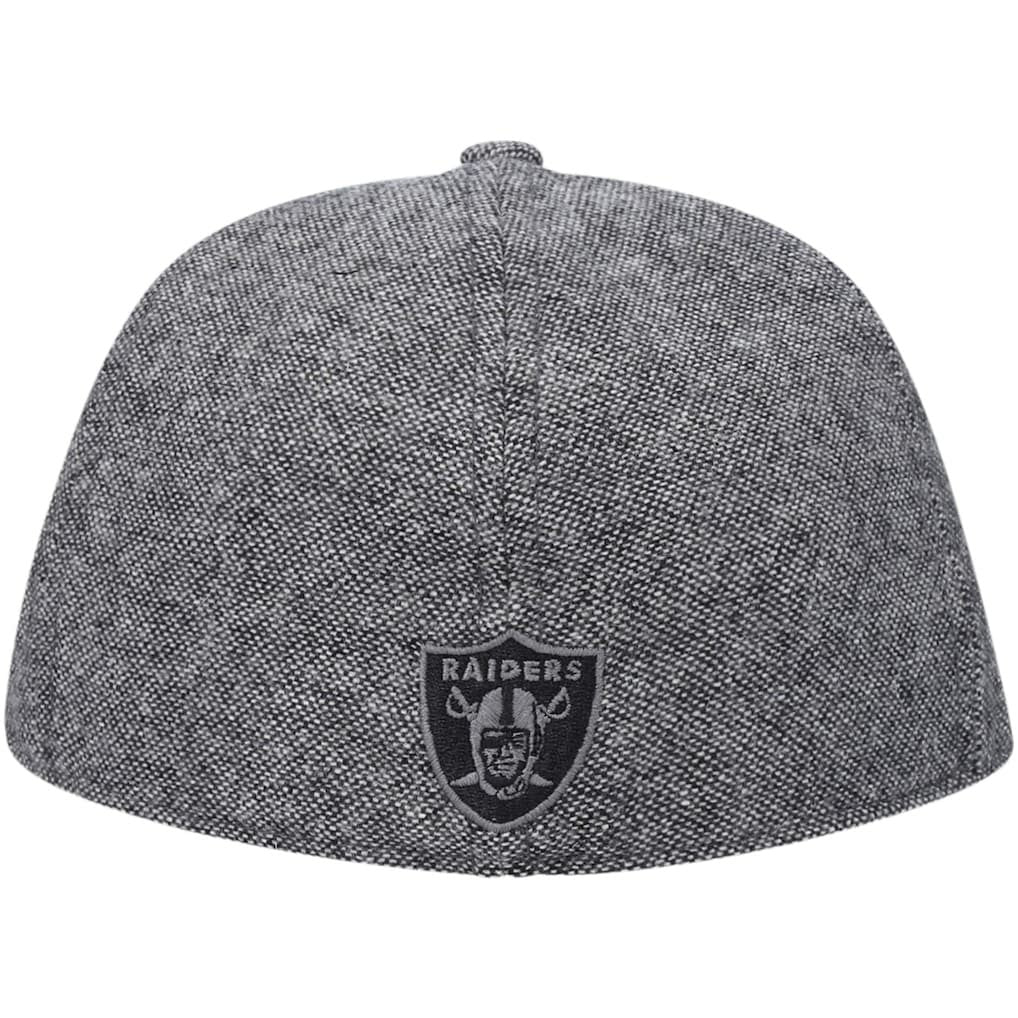 Las Vegas Raiders New Era Peaky Duckbill Fitted Hat - Gray discount