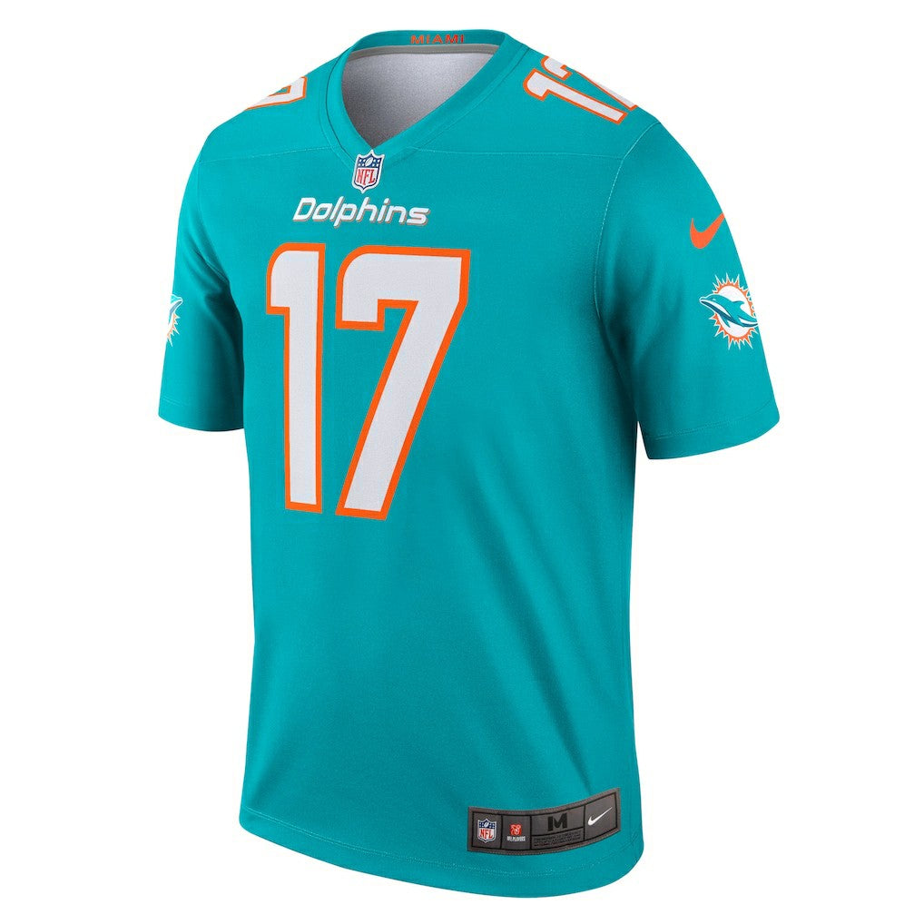 Jaylen Waddle Miami Dolphins Legend Player Performance Top - Aqua on sale