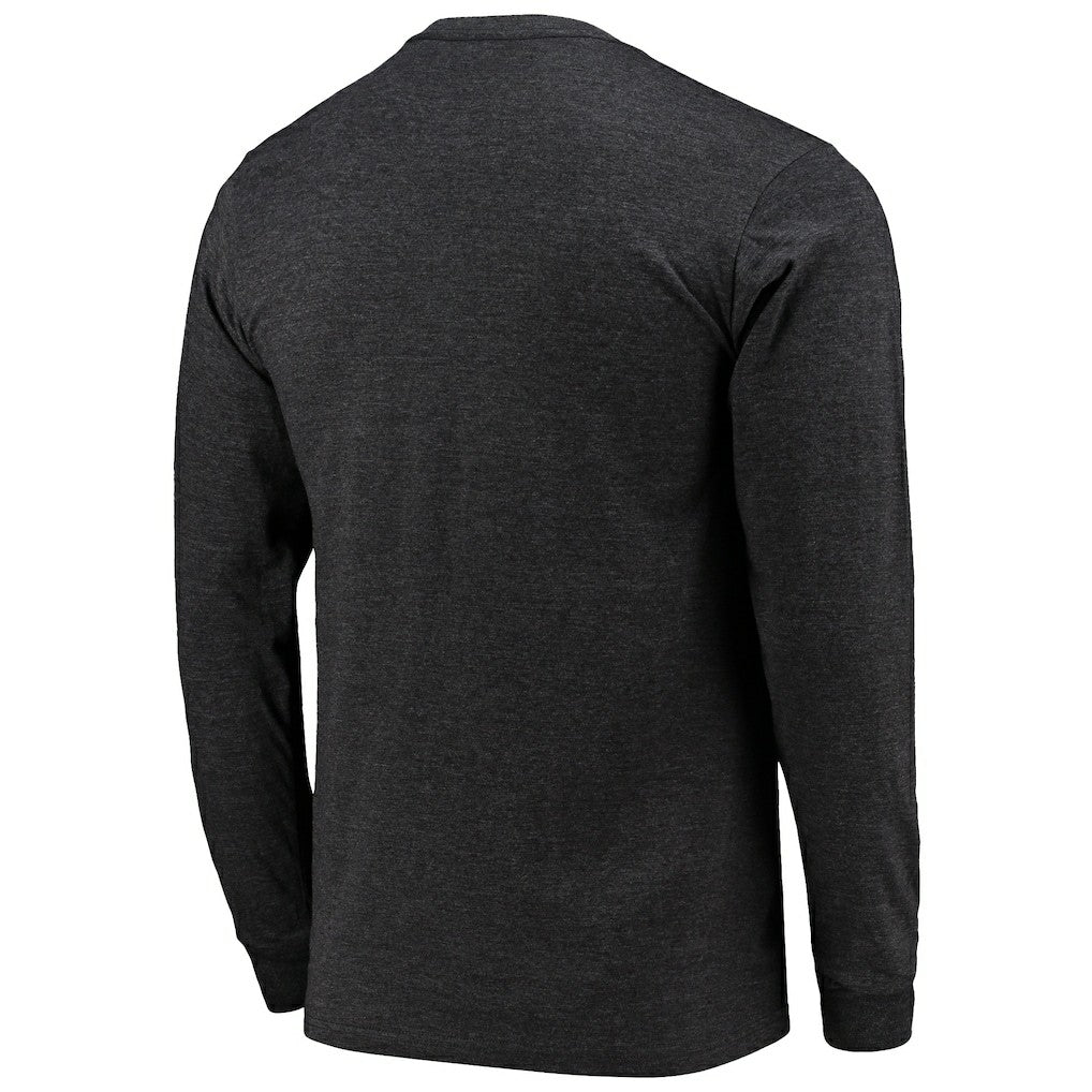 Carolina Panthers Starter Halftime Long Sleeve T-Shirt - Heathered Black on sale