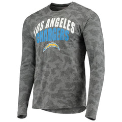Los Angeles Chargers MSX by Michael Strahan Camo Performance Long Sleeve T-Shirt - Black sale