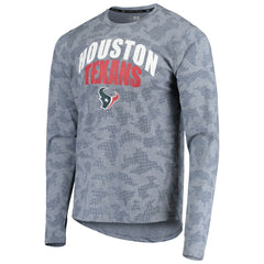 Houston Texans MSX by Michael Strahan Camo Performance Long Sleeve T-Shirt - Navy sale