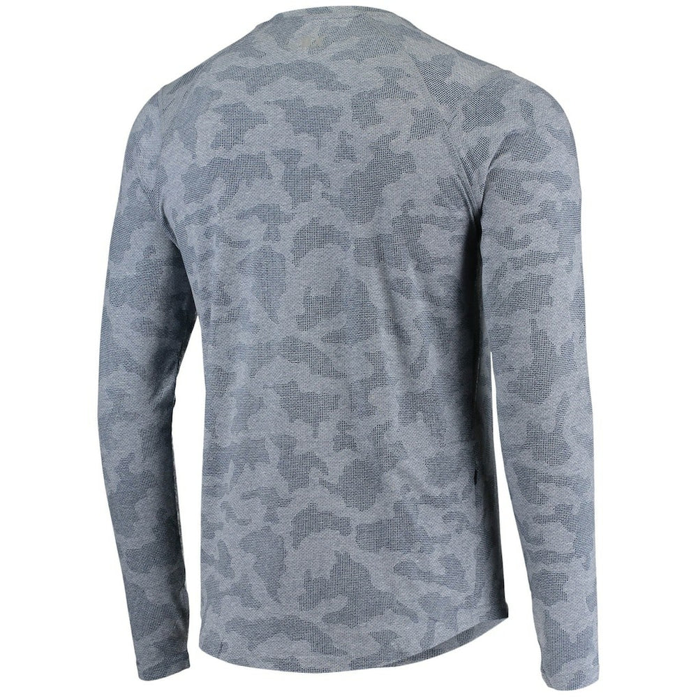 New England Patriots MSX by Michael Strahan Camo Performance Long Sleeve T-Shirt - Navy on sale