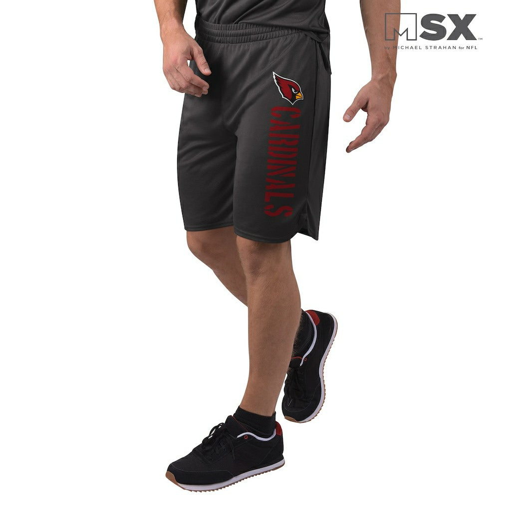 Arizona Cardinals MSX by Michael Strahan Training Shorts - Black discount
