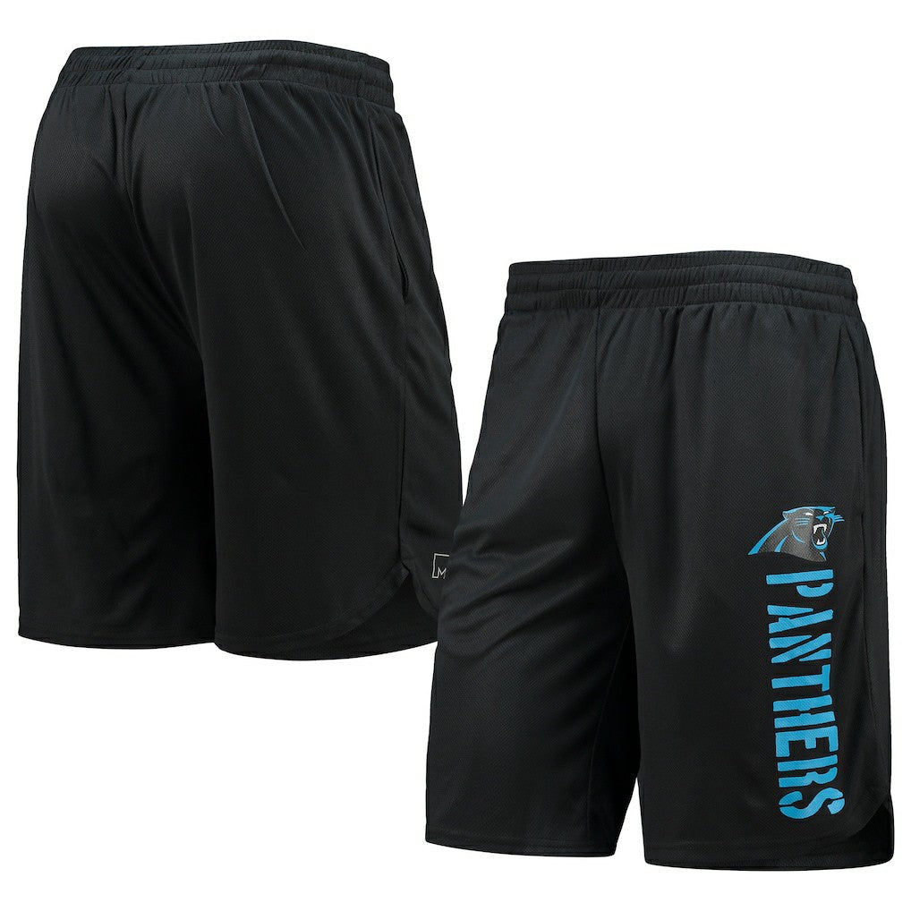 Carolina Panthers MSX by Michael Strahan Training Shorts - Black on sale