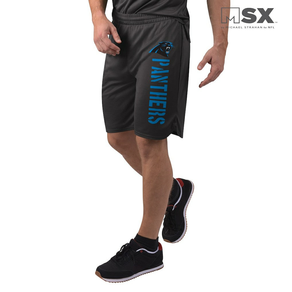 Carolina Panthers MSX by Michael Strahan Training Shorts - Black on sale
