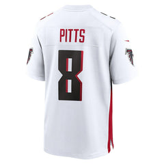 Kyle Pitts Atlanta Falcons Game Player Jersey - White for sale