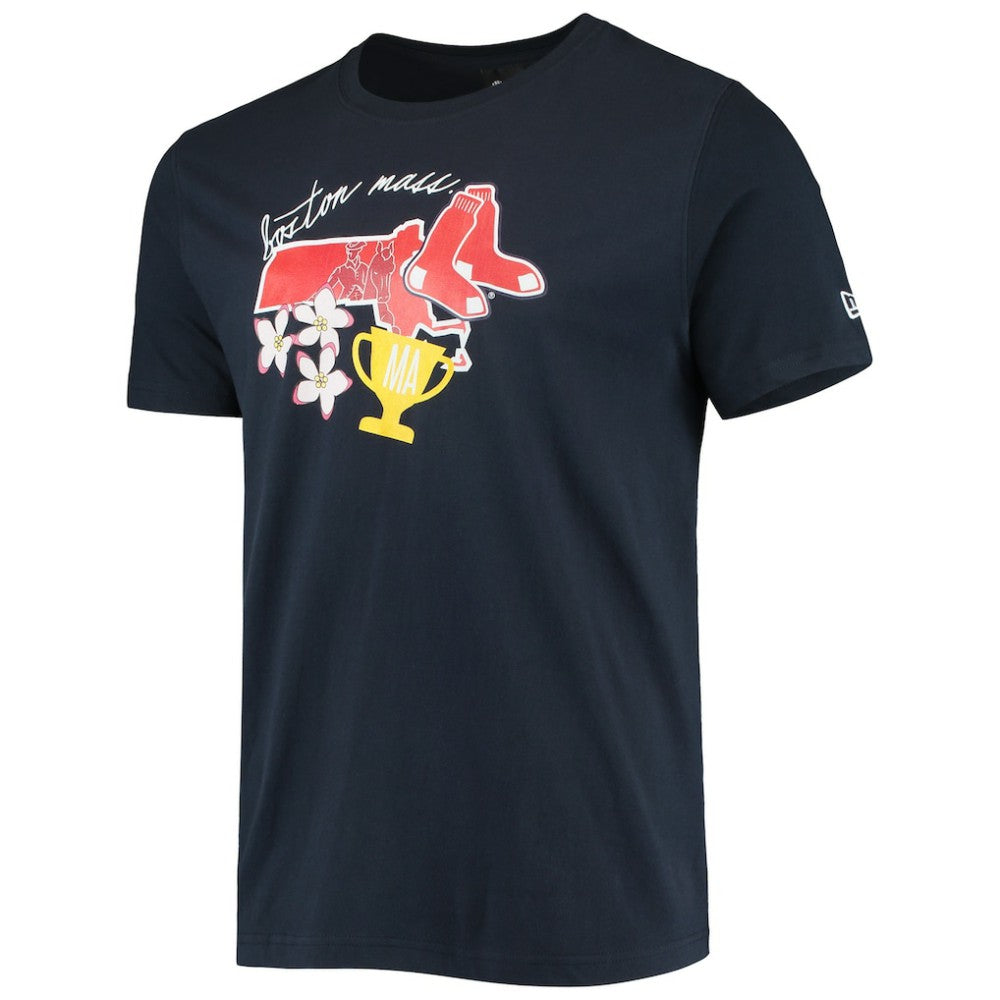 Boston Red Sox City Cluster T-Shirt Navy