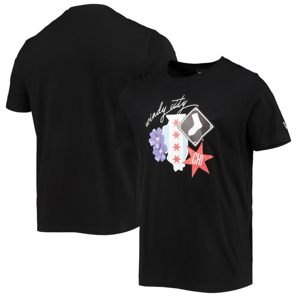 Chicago White Sox City Cluster T-Shirt Black