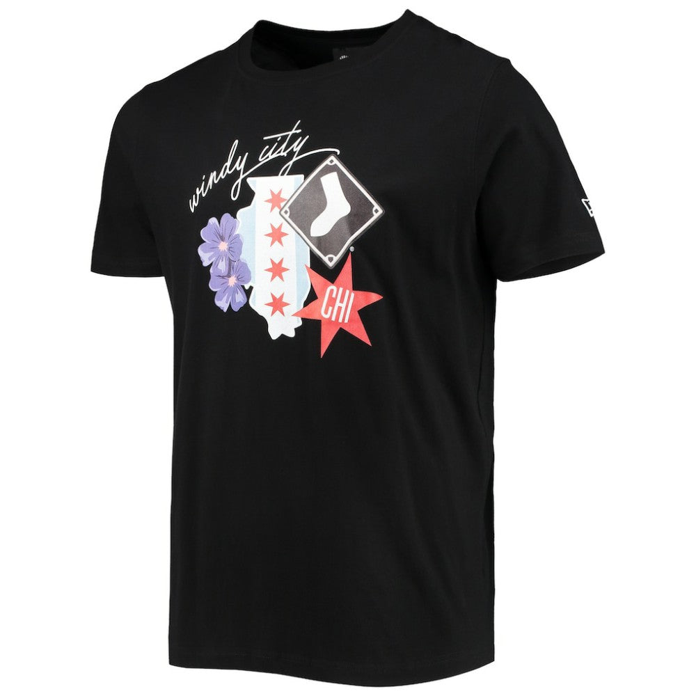 Chicago White Sox City Cluster T-Shirt Black