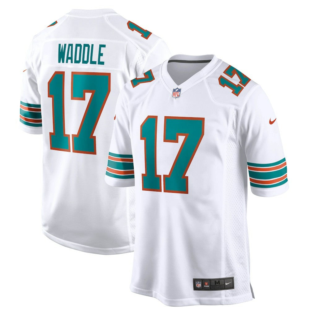 Jaylen Waddle Miami Dolphins Game Jersey - White on sale