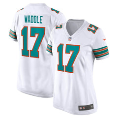 Jaylen Waddle Miami Dolphins Women's Game Jersey - White cheap