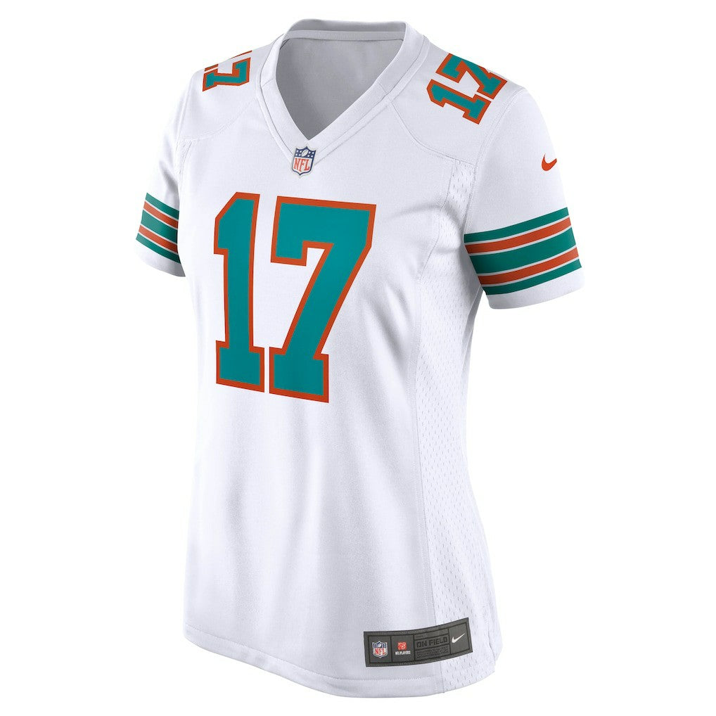Jaylen Waddle Miami Dolphins Women's Game Jersey - White cheap