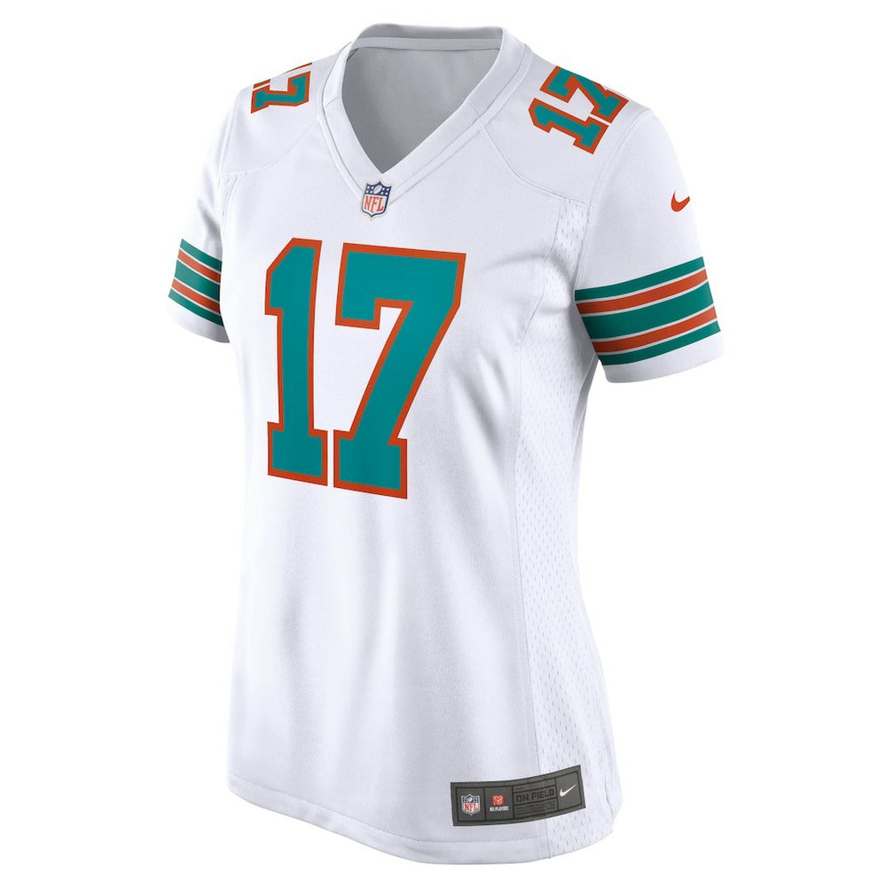 Jaylen Waddle Miami Dolphins Women's Game Jersey - White cheap