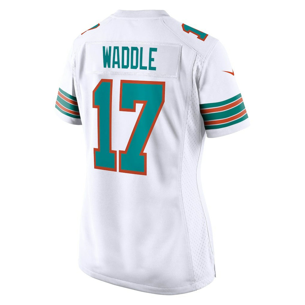 Jaylen Waddle Miami Dolphins Women's Game Jersey - White cheap