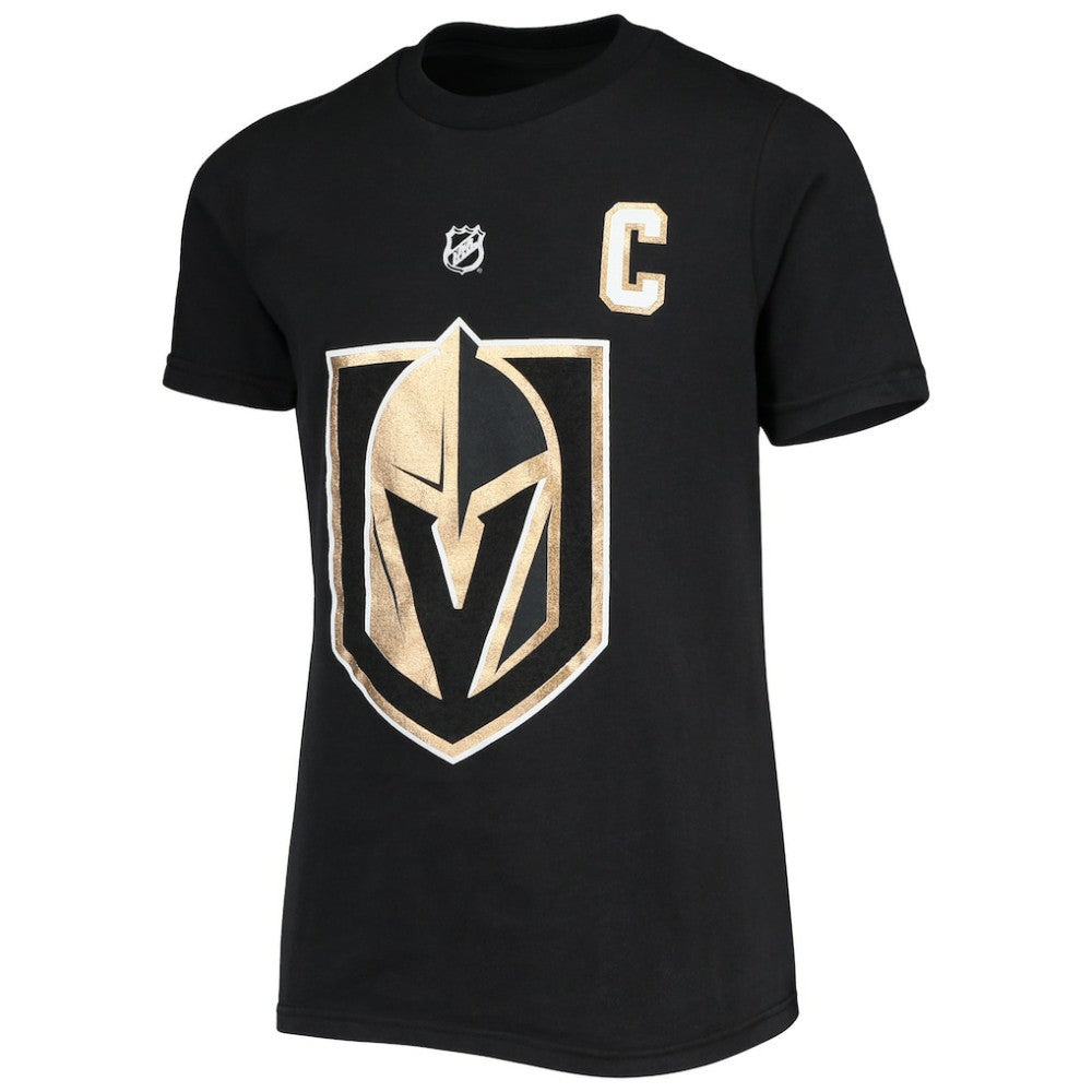 Mark Stone Vegas Golden Knights Youth Player Name & Number T-Shirt - Black T-shirts