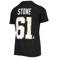 Mark Stone Vegas Golden Knights Youth Player Name & Number T-Shirt - Black T-shirts