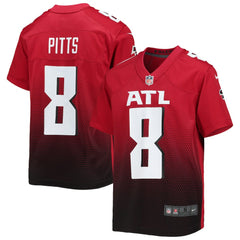 Kyle Pitts Sr. Atlanta Falcons Youth Game Jersey - Red online