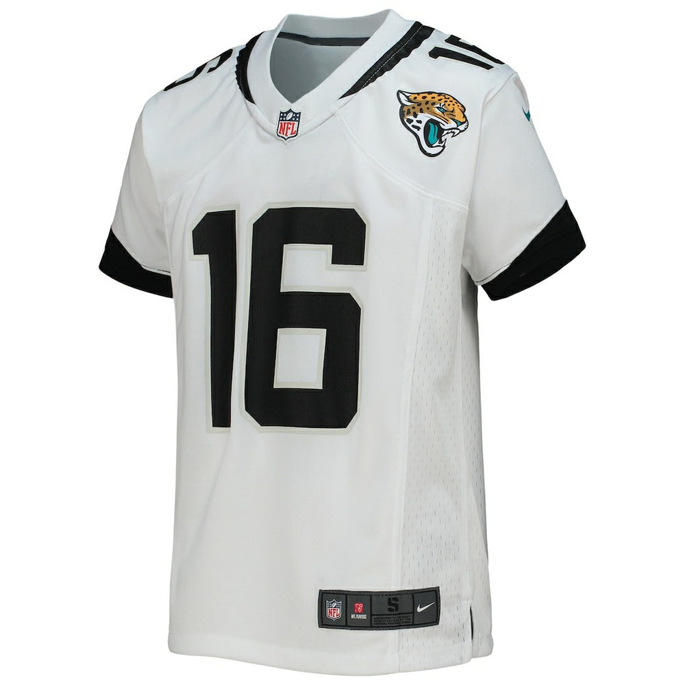 Trevor Lawrence Jacksonville Jaguars Youth Game Jersey - White cheap
