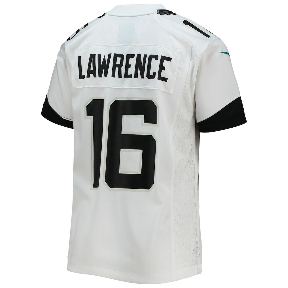 Trevor Lawrence Jacksonville Jaguars Youth Game Jersey - White cheap