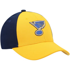 St. Louis Blues adidas Team Adjustable Hat - Gold/Navy Hats