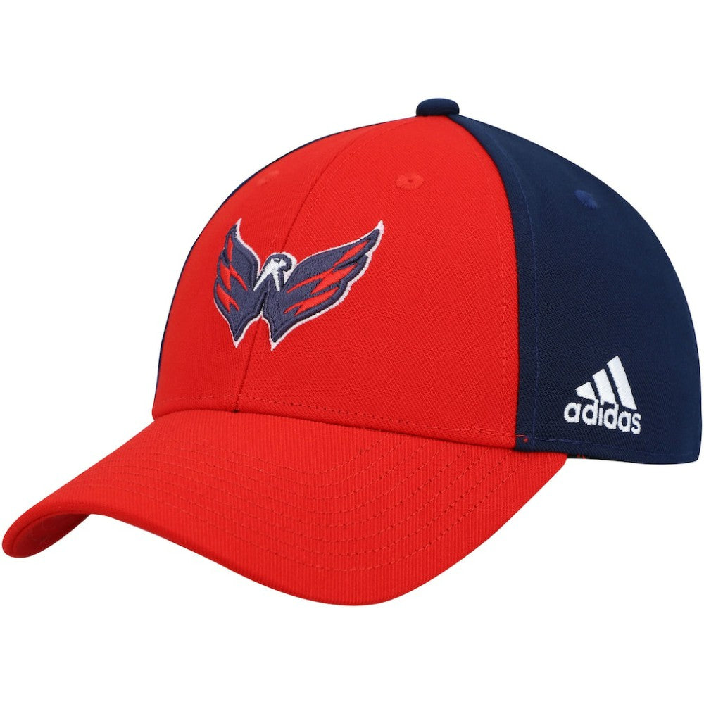 Washington Capitals adidas Team Adjustable Hat - Red/Navy Hats