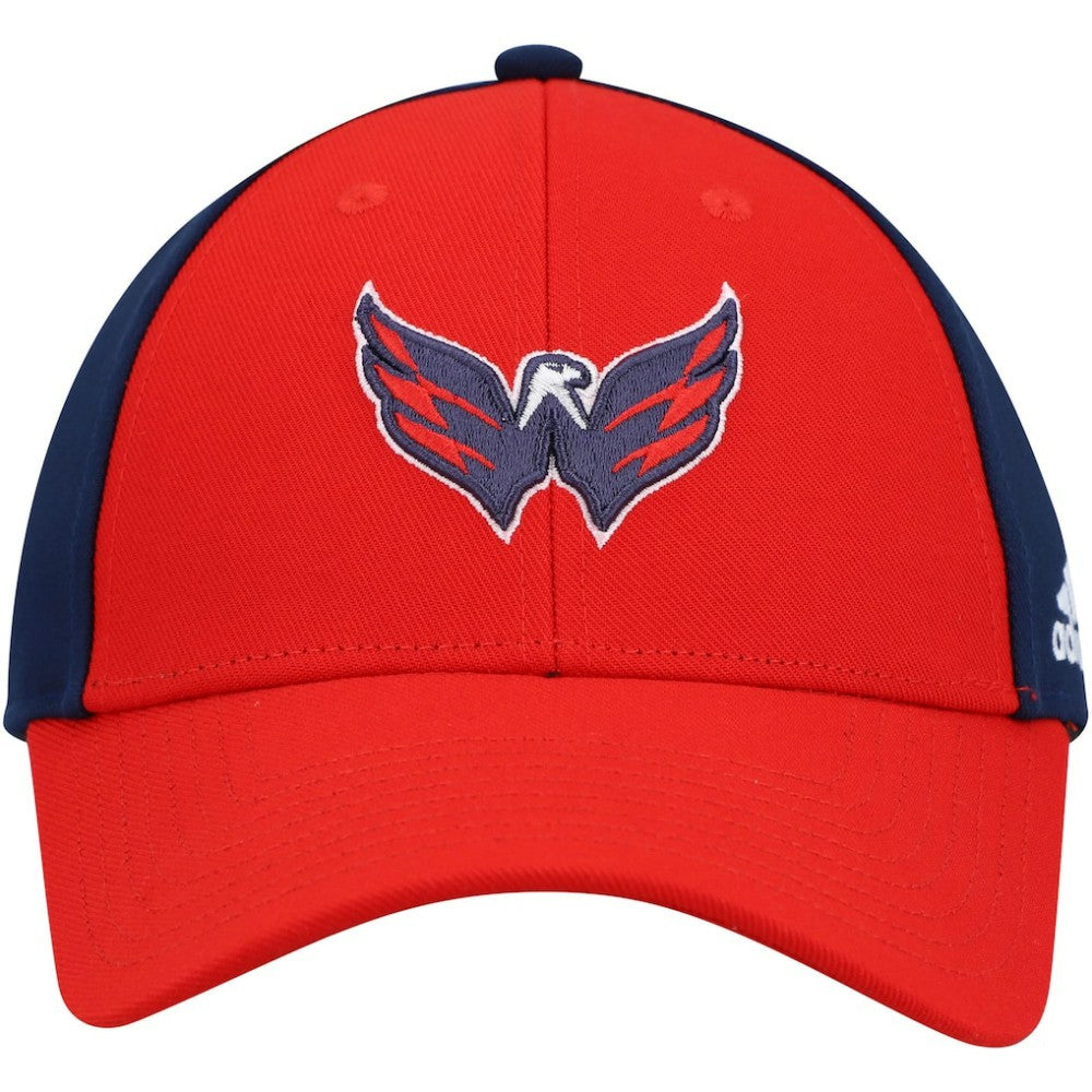 Washington Capitals adidas Team Adjustable Hat - Red/Navy Hats