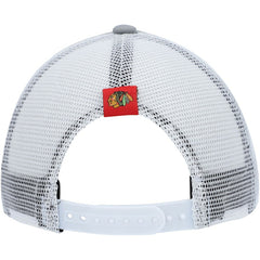Chicago Blackhawks adidas Women's Foam Trucker Snapback Hat - Gray/White Hats