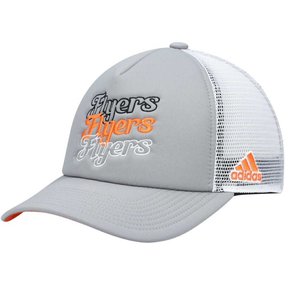 Philadelphia Flyers adidas Women's Foam Trucker Snapback Hat - Gray/White Hats
