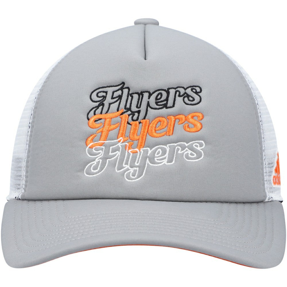 Philadelphia Flyers adidas Women's Foam Trucker Snapback Hat - Gray/White Hats