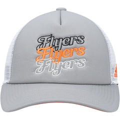 Philadelphia Flyers adidas Women's Foam Trucker Snapback Hat - Gray/White Hats