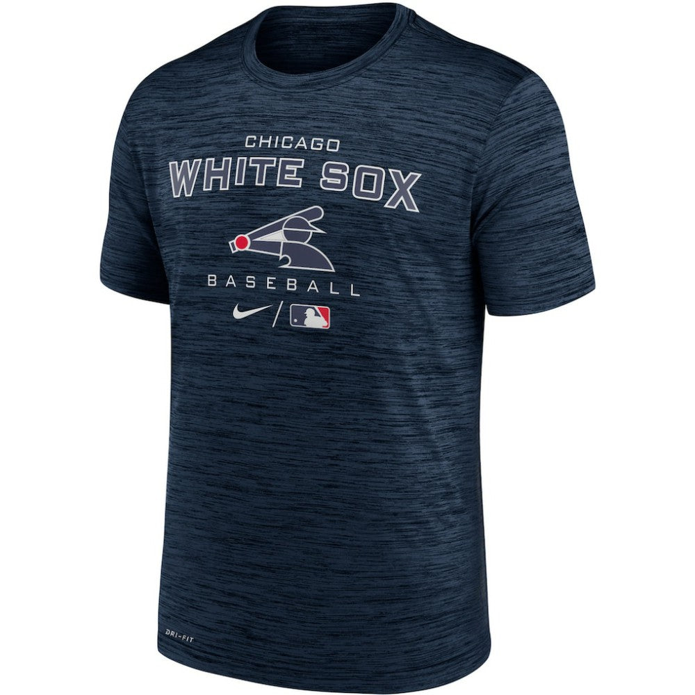 Chicago White Sox Authentic Collection Velocity Practice Performance T-Shirt Navy