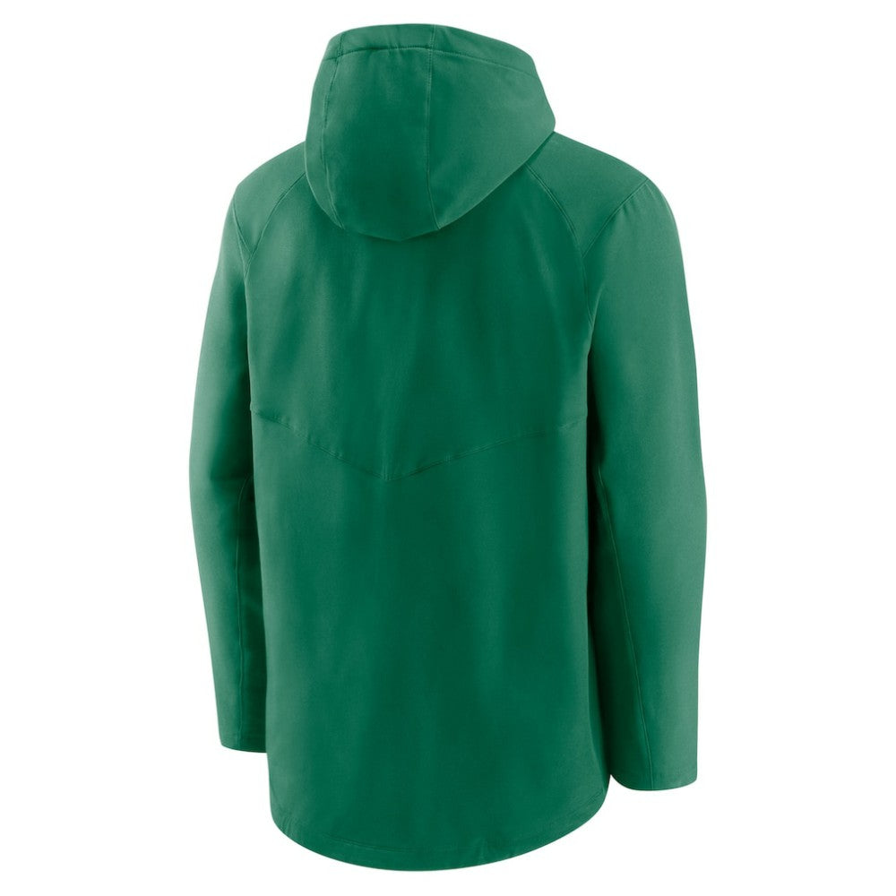Athletics Authentic Collection Performance Raglan Full-Zip Hoodie Kelly Green
