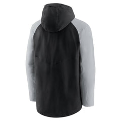 Chicago White Sox Authentic Collection Performance Raglan Full-Zip Hoodie Black/Gray