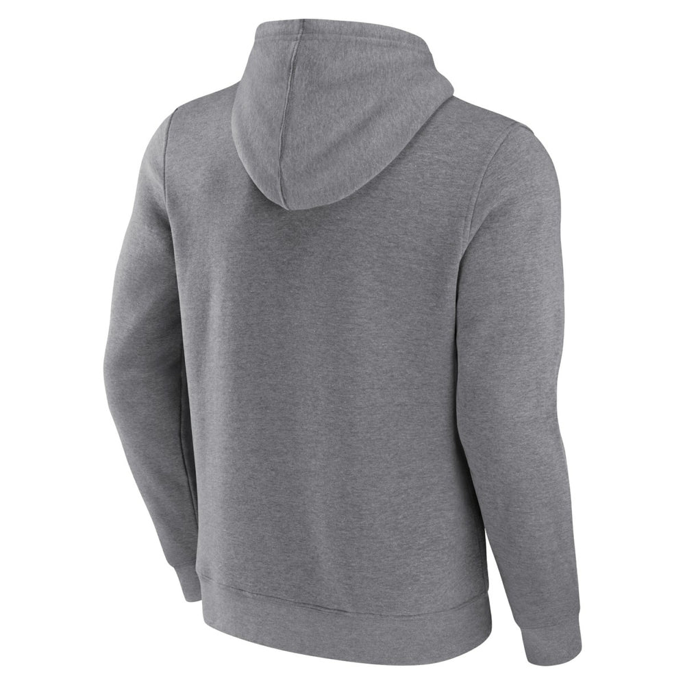 Toronto Raptors Off The Bench Color Block Pullover Hoodie - Heathered Gray on sale
