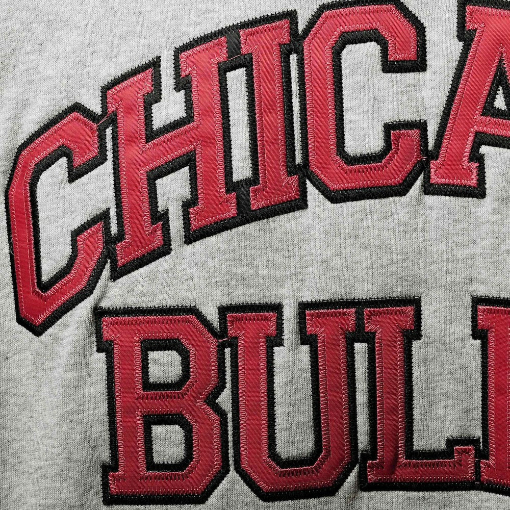 Chicago Bulls Hardwood Classics Big & Tall Throwback Pullover Hoodie sale - Heathered Gray cheap