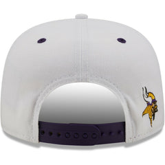 Minnesota Vikings New Era Sparky Original 9FIFTY Snapback Hat - White/Purple online