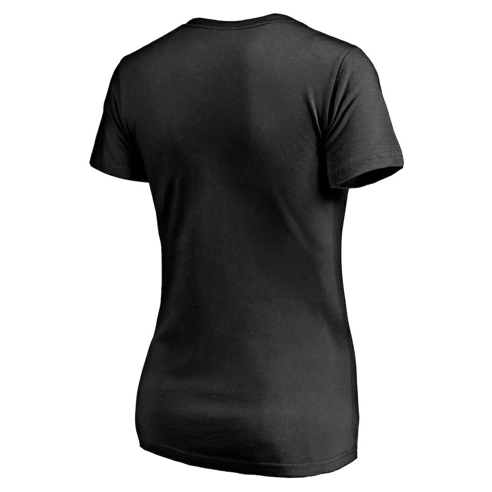 Alvin Kamara New Orleans Saints Women's Checkdown V-Neck T-Shirt - Black sale