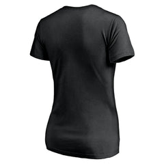 Alvin Kamara New Orleans Saints Women's Checkdown V-Neck T-Shirt - Black sale