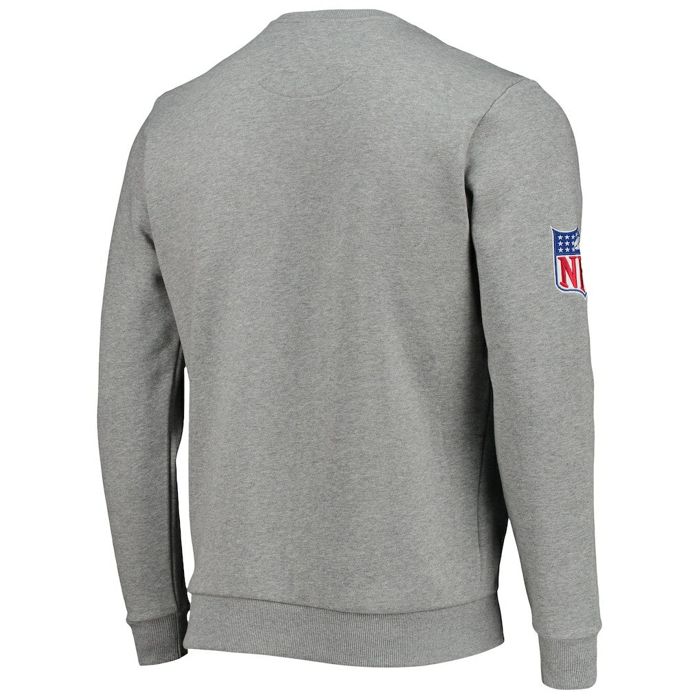 New Orleans Saints Starter Locker Room Throwback End Zone Pullover Sweatshirt - Gray outlet