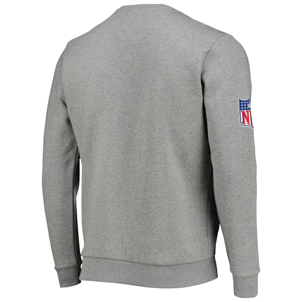 New Orleans Saints Starter Locker Room Throwback End Zone Pullover Sweatshirt - Gray outlet
