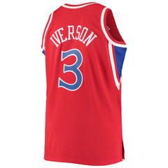 Allen Iverson Philadelphia 76ers 1996/97 Big & Tall Hardwood Classics Swingman Jersey - Red discount