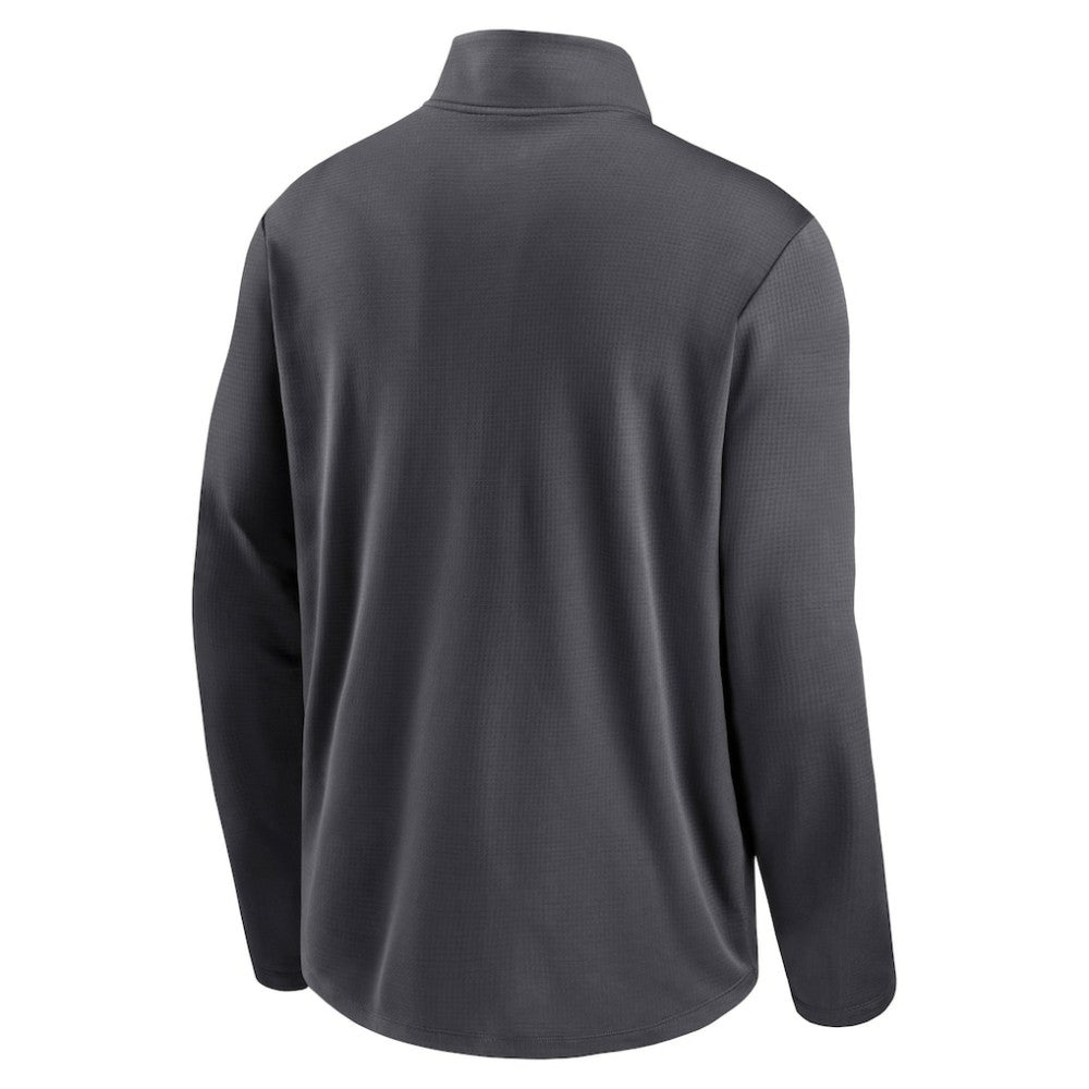 San Diego Padres Diamond Icon Pacer Performance Quarter-Zip Windbreaker Top Anthracite