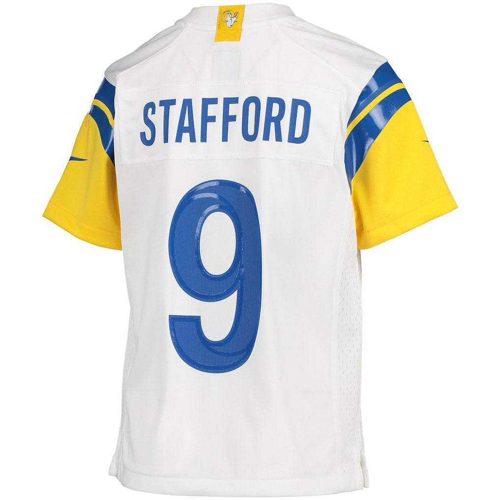 Matthew Stafford Los Angeles Rams Youth Game Jersey - White online