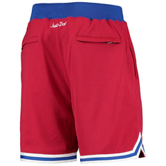 New England Patriots Just Don Gold Rush Shorts - Red online