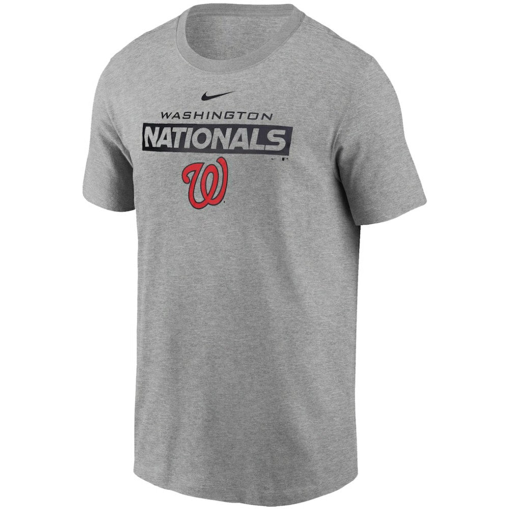 Washington Nationals Team T-Shirt Heather Gray