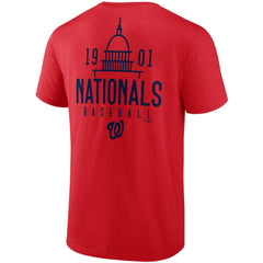 Washington Nationals Iconic Bring It T-Shirt Red