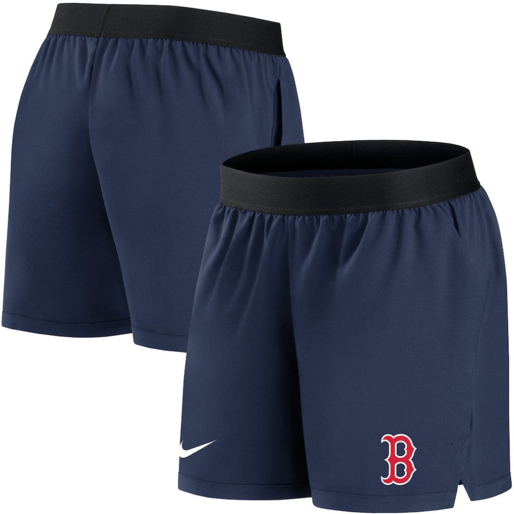 Boston Red Sox Women's Authentic Collection Flex Vent Max Performance Shorts Navy